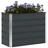 Image de vidaXL Jardinière Anthracite 480 x 50 x 45 cm Acier galvanisé, Jardin et terrasse, Style Industriel, matériaux durables, mobilier d'extérieur, Options écologiques, esthétique Moderne