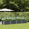Image de vidaXL Jardinière Anthracite 480 x 50 x 45 cm Acier galvanisé