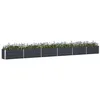 Image de vidaXL Jardinière Anthracite 480 x 50 x 45 cm Acier galvanisé, Jardin et terrasse, Style Industriel, matériaux durables, mobilier d'extérieur, Options écologiques, esthétique Moderne