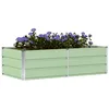Image de vidaXL Jardinière Vert 160 x 80 x 45 cm Acier, Design de Jardin et terrasse, Moderne, Durable, Solutions éco-responsables, améliore la Vie en extérieur avec des espaces Pratiques, idées créatives