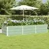 Image de vidaXL Jardinière Vert 240 x 80 x 45 cm Acier