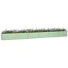 Image de vidaXL Jardinière Vert Pastel 480 x 50 x 45 cm Acier galvanisé, Jardin et terrasse, Style Industriel, matériaux durables, mobilier d'extérieur, Options écologiques, esthétique Moderne