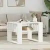 Image de vidaXL Table basse Blanc 66 x 49,5 x 45 cm Bois d'ingénierie