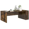 Image de vidaXL Table Basse Chêne fumé 95 x 50 x 34 cm Bois d'ingénierie, Table Basse Rectangulaire Élégante, Bois D'ingénierie Durable, Accent Intérieur De Salon, Surface Fonctionnelle