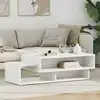 Image de vidaXL Table basse Blanc 105 x 50 x 32,5 cm Bois d'ingénierie