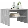 Image de vidaXL Table Basse Gris Sonoma 60 x 50 x 40 cm Bois d'ingénierie, Table Basse Élégante, Design Rectangulaire, Accent Durable pour Le Salon, Décoratif Fonctionnel pour Intérieur
