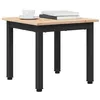 Image de vidaXL Table Basse Naturel 40 x 40 x 36 cm Bois de pin Massif, Salon, Design carré, Approche Minimaliste, Matériaux durables, Élégance Simple, pour Tous Les espaces, Qualité