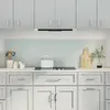 Image de vidaXL Protection de cuisine 2 pcs Blanc 90 x 50 cm verre trempé