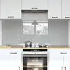 Image de vidaXL Protection de cuisine 2 pcs Gris clair 80 x 60 cm verre trempé