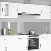 Image de vidaXL Protection de cuisine 2 pcs Gris clair 120 x 50 cm verre trempé