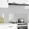 Image de vidaXL Protection de cuisine 2 pcs Transparent 70 x 40 cm verre trempé