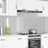 Image de vidaXL Protection de cuisine 2 pcs Transparent 90 x 60 cm verre trempé