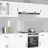 Image de vidaXL Protection de cuisine 2 pcs Transparent 100 x 50 cm