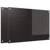Image de vidaXL Protection de Cuisine 2 pcs Noir 90 x 60 cm Verre trempé, Design Moderne, Plan de Travail Durable : Dosseret en Verre résistant à la Chaleur, pour Une déco stylée