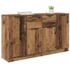 Image de vidaXL Buffets 2 pcs Bois Ancien 60 x 30 x 70 cm Bois d'ingénierie, Buffet élégant, rectangulaire, unité de Rangement Moderne, Meuble Fonctionnel, Salle à Manger Polyvalente