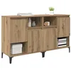 Image de vidaXL Buffets 2 pcs Chêne Artisanal 60 x 35 x 70 cm Bois d'ingénierie, Rangement Salle à Manger, Buffet Rectangulaire Moderne, Élégant Meuble en Bois pour Intérieur, Polyvalent
