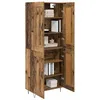 Image de vidaXL Haut Armoire Bois Ancien 69,5 x 34 x 180 cm Bois d'ingénierie