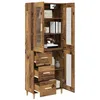 Image de vidaXL Haut Armoire Bois Ancien 69,5 x 34 x 180 cm Bois d'ingénierie, Buffet Moderne, Meuble de Rangement rectangulaire, Bois résistant pour Organiser Votre Salon