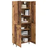 Image de vidaXL Haut Armoire Bois Ancien 69,5 x 34 x 180 cm, Haute Armoire Moderne, Design Rectangulaire, Rangement Efficace à Domicile, Meuble en Bois d'Ingénierie, Solution Minimaliste pour Salon