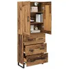 Image de vidaXL Haut Armoire Bois Ancien 69,5 x 34 x 180 cm Bois d'ingénierie, Buffet Moderne, Rangement Tendance, Meuble Salon Pratique, Organisateur Multifonction
