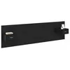 Image de vidaXL Tête de lit avec Armoire 3 pcs Chêne Noir Bois d'ingénierie, Solution de Rangement Chic pour Chambre, tête de lit Moderne, Cabinet Flottant Mural, Design Minimaliste Efficace