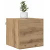 Image de vidaXL Meuble TV Chêne Artisanal 30,5 x 30 x 30 cm Bois d'ingénierie, Meuble TV Moderne, Petit Rangement Rectangulaire, Organisateur de Salon, Cabinet TV Pratique, Centre de Divertissement