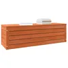 Image de vidaXL Boîte de Rangement avec Stockage Cire Marron 109 x 36,5 x 33 cm, Chambre, Rectangulaire, Design Moderne, Durable pour Un Style élégante, pour Toute Maison, Espace Fonctionnel et Confortable