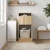 Image de vidaXL Armoire à Laver avec stockage Chêne artisanal 50 x 68 x 102 cm