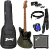 Image de Fazley Outlaw Series Maverick Plus HH Black kit de démarrage