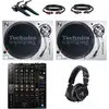 Image de Technics SL-1200MK7 pack débutant platine vinyle DJ avec table de mixage Pioneer DJ DJM-750MK2