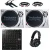 Image de Technics SL-1200MK7 pack débutant platine vinyle DJ avec table de mixage Pioneer DJ DJM-V10