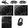 Image de Pioneer DJ PLX-500 pack débutant platine vinyle DJ avec table de mixage Pioneer DJ DJM-750MK2
