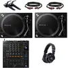 Image de Pioneer DJ PLX-500 pack débutant platine vinyle DJ avec table de mixage Pioneer DJ DJM-A9