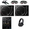 Image de Pioneer DJ PLX-500 pack débutant platine vinyle DJ avec table de mixage Pioneer DJ DJM-450