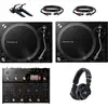 Image de Pioneer DJ PLX-500 Pack débutant platine vinyle DJ avec table de mixage AlphaTheta Euphonia