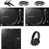 Image de Pioneer DJ PLX-1000 pack débutant platine vinyle DJ avec table de mixage Pioneer DJ DJM-V10