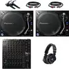 Image de Pioneer DJ PLX-1000 pack débutant platine vinyle DJ avec table de mixage Pioneer DJ DJM-V10-LF