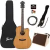 Image de Fazley Delora CE pack débutant guitare électro-acoustique folk avec ampli