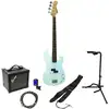 Image de Dimavery PB-302 White kit de démarrage pour guitare basse électrique
