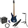 Image de Dimavery SB-201 Blue Burst kit de démarrage pour guitare basse électrique