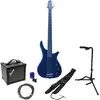Image de Dimavery SB-321 Blue kit de démarrage pour guitare basse électrique