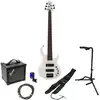 Image de Sire Marcus Miller M2 2nd Generation 5-String White Pearl Pack Débutant Basse Électrique 5 Cordes