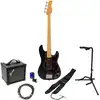 Image de Sire Marcus Miller P5 4-String Black Pack Débutant Basse Électrique