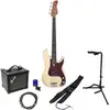 Image de Sire Marcus Miller P5R 4-String Vintage White Pack Débutant Basse Électrique
