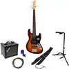 Image de Sire Marcus Miller V3P 5-String Tobacco Sunburst Pack Débutant Basse Électrique 5 Cordes