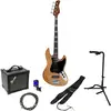 Image de Sire Marcus Miller V5R 4-String Natural Pack Débutant Basse Électrique