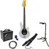 Image de Sire Marcus Miller Z3 4-String Silver Sparkle Pack Débutant Basse Électrique