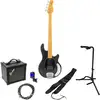 Image de Sire Marcus Miller Z3 4-String Sparkle Black Pack Débutant Basse Électrique