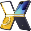 Image de Spigen Nano Pop MagFit Coque Compatible avec Samsung Galaxy Z Flip 7 - Bleu Myrtille