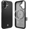 Image de Spigen Coque pour iPhone 17, Enzo Aramid T MagFit, [Fibre d'Aramide, Contrôle Caméra] - Noir Argent